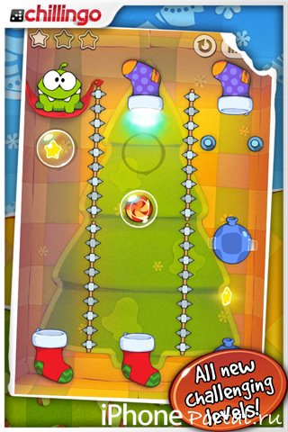 [РҐР�Рў] Cut the Rope: Holiday Gift v1.0 [iPhone/iPod Touch/+iPad]