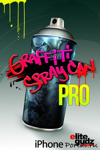 Graffiti Spray Can PRO v1.2 [РџСЂРѕРіСЂР°РјРјС‹ РґР»СЏ iPhone/iPod Touch]